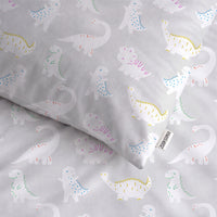 Kids Bedsheet set with cute dinosaur prints