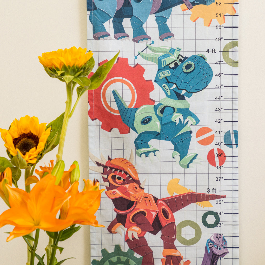The March of the Dinosaurs Height Chart