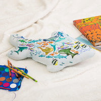 The Oceans Belly Shaped Cushion