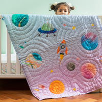 Tim, The Traveller Baby Quilt