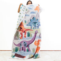 Dino Goes To School Quilt