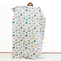Dino Goes To School Quilt