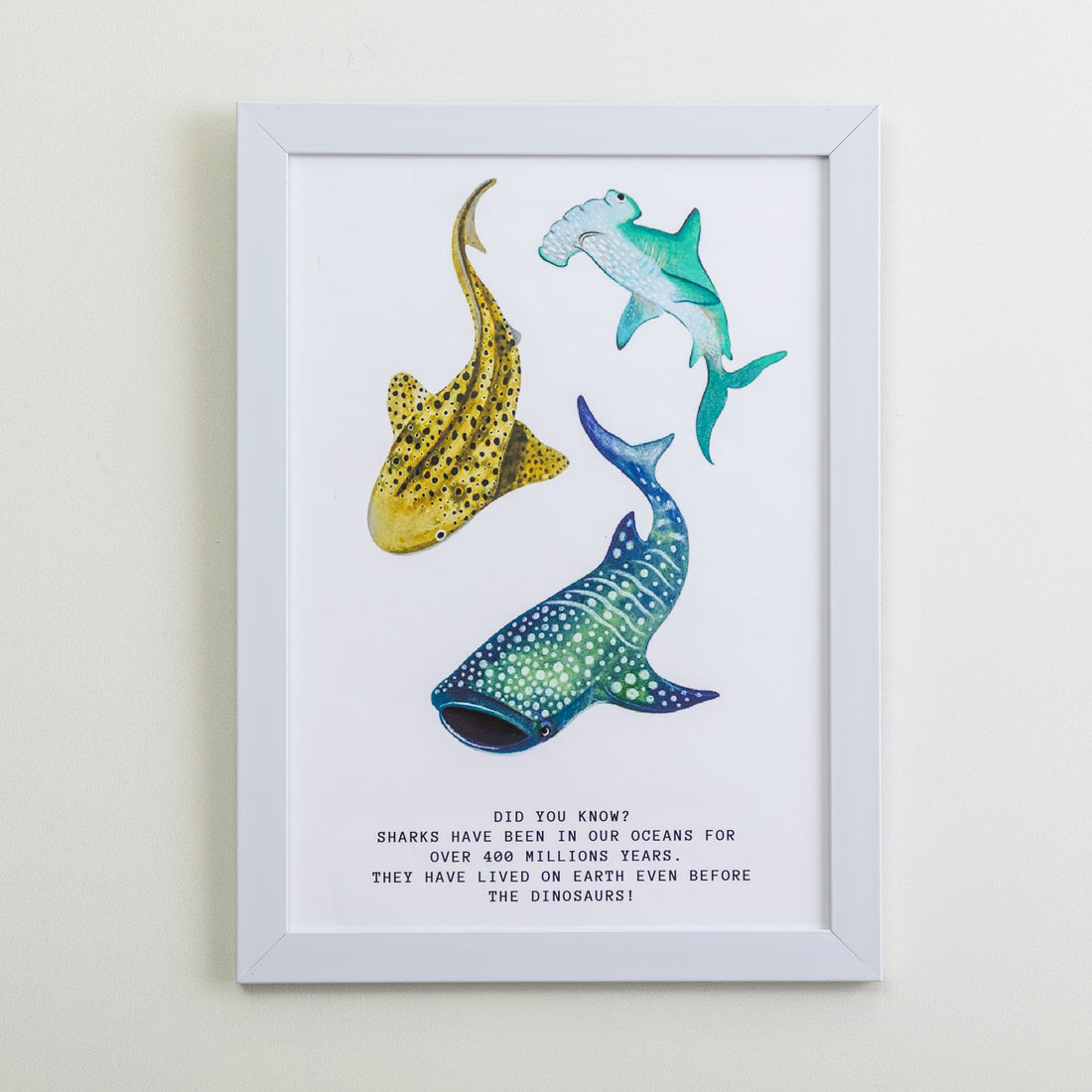 Shark Safari Mysteries of the Abyss Wall Art