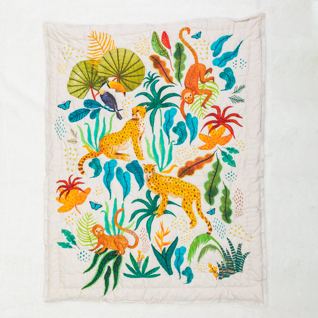 The Forest is my Playground Baby Quilt