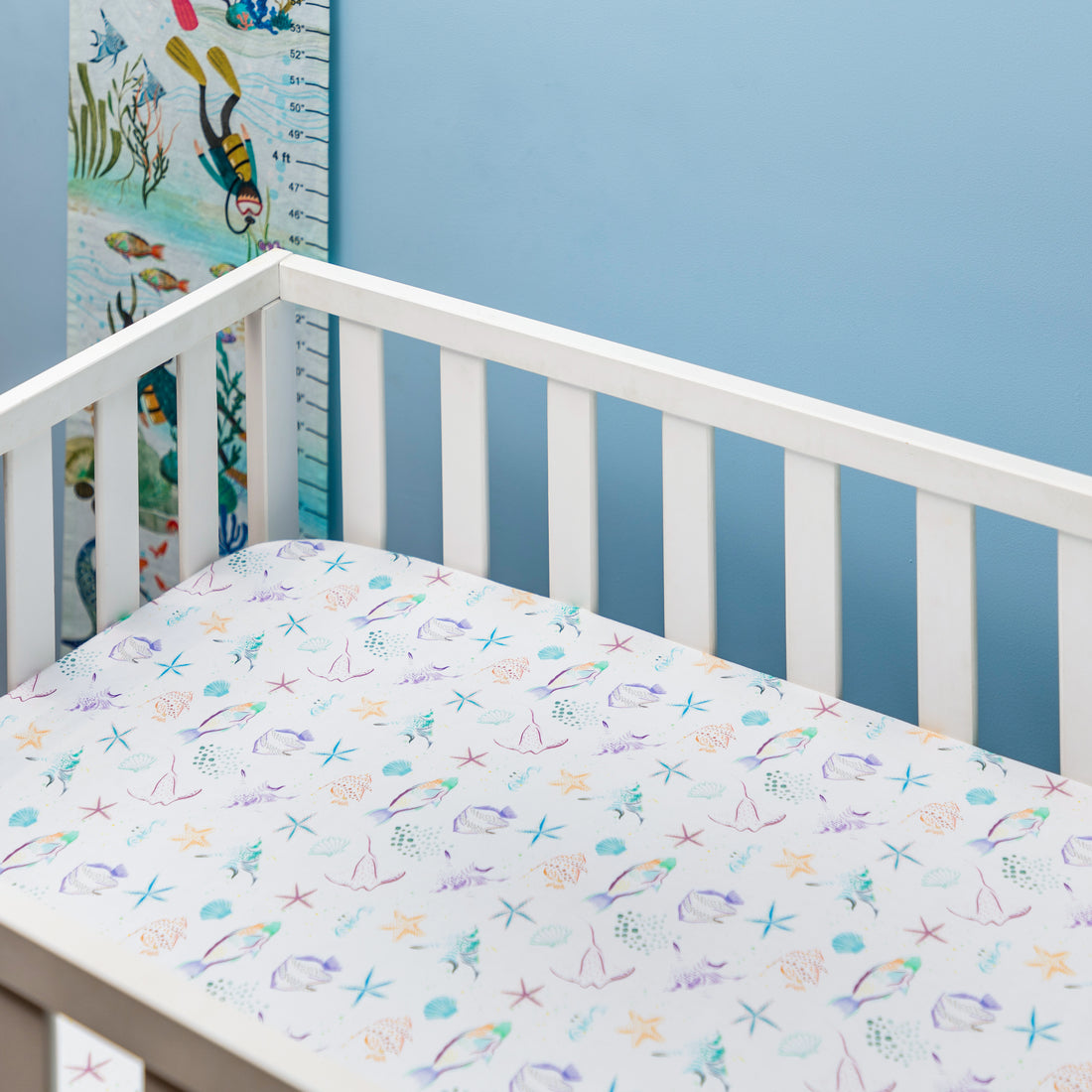 Blowing Bubbles Crib Sheet
