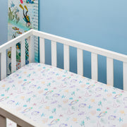 Blowing Bubbles Crib Sheet
