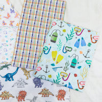 Sailor Goes to Sea Bed Sheet and Shams Set
