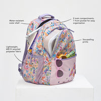 Cocoon for a Fairy Backpack Large & Free Pencil Pouch