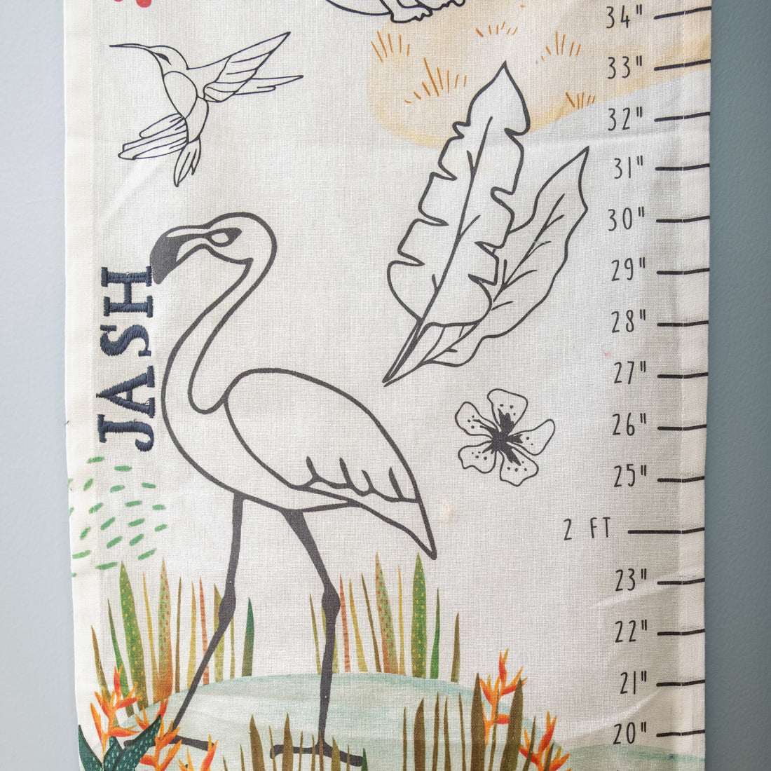 Treasure Hunt Height Chart