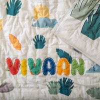 Dino Goes To School Quilt
