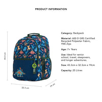 A Time Before Time Backpack Large & Free Pencil Pouch