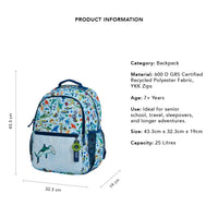 Emerald Cove Backpack Large & Free Pencil Pouch
