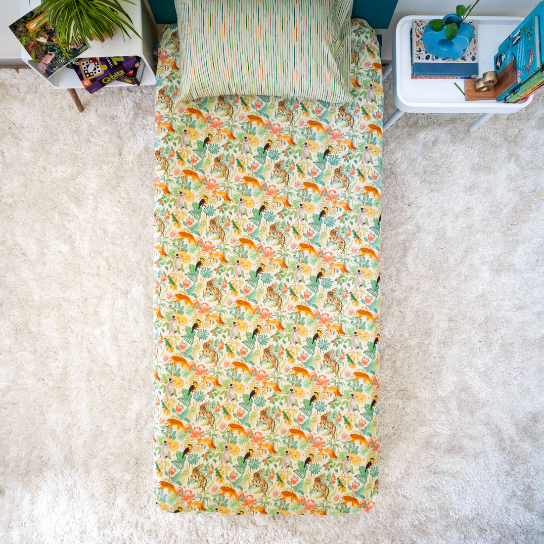 Forest Echoes Bedsheet and Shams Set