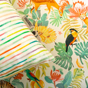 Forest Echoes Bedsheet and Shams Set