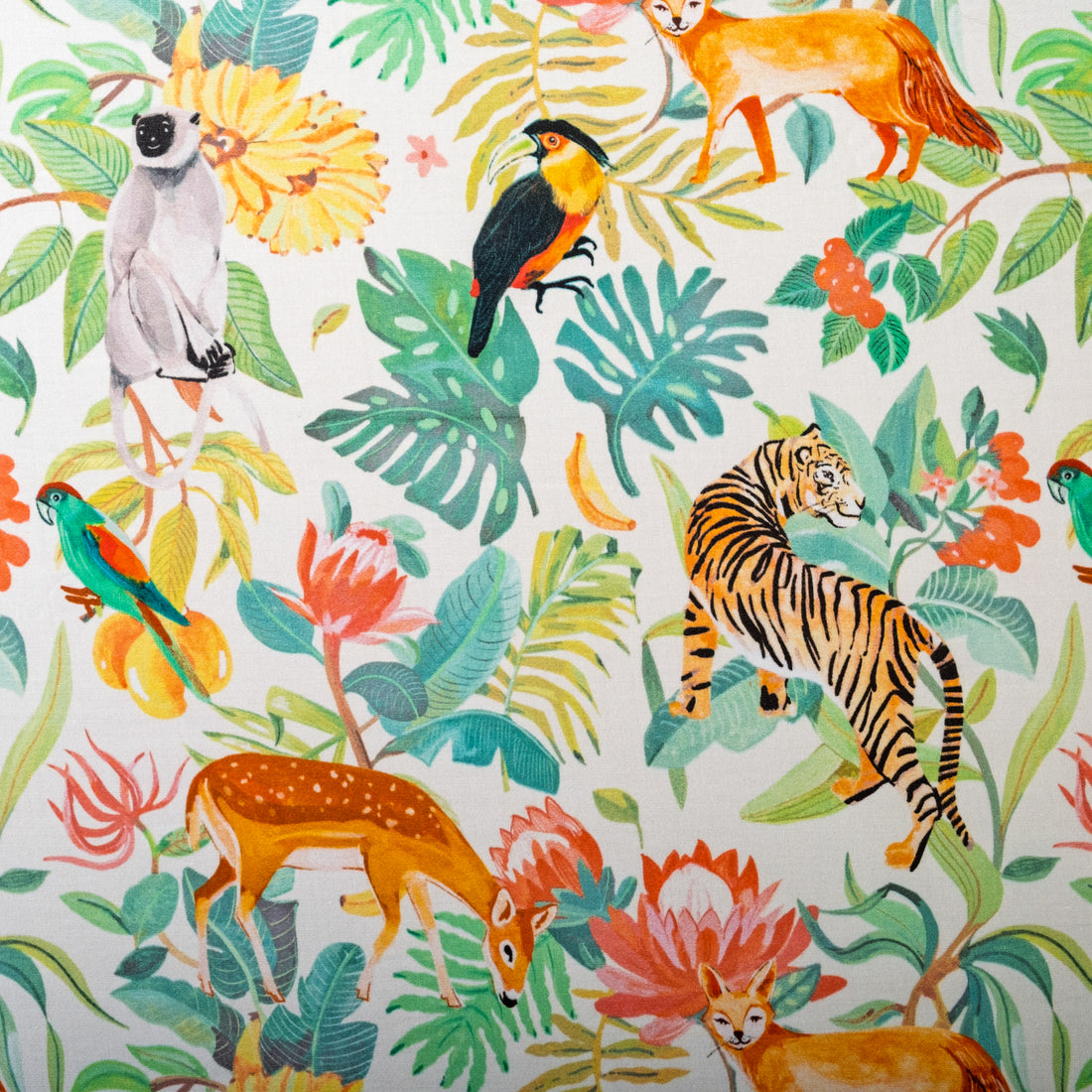 Forest Echoes Bedsheet and Shams Set