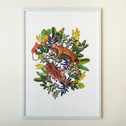 Perched on a Tree Top Wall Art