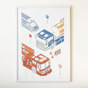 City Heroes Wall Art