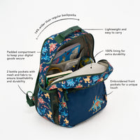 A Time Before Time Backpack Large & Free Pencil Pouch