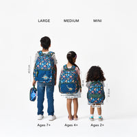 A Time Before Time Backpack Large & Free Pencil Pouch