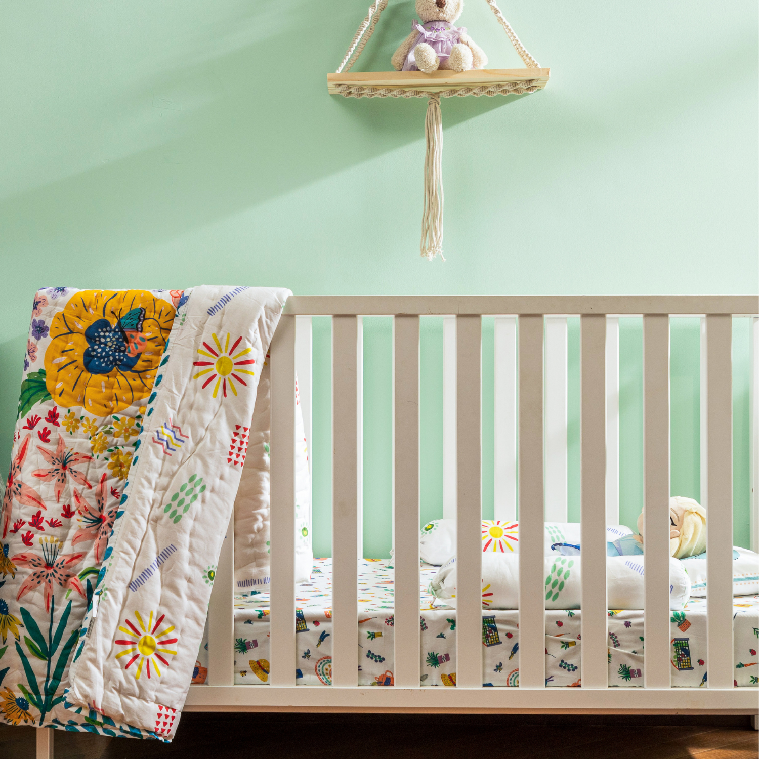 All the Wild Things Baby Quilt - Main Image