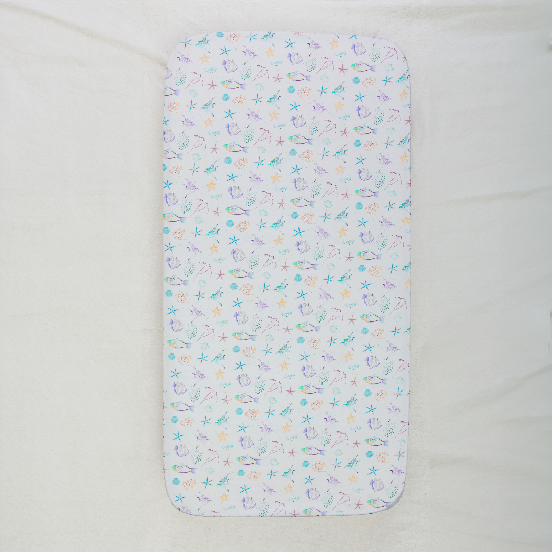 Blowing Bubbles Crib Sheet
