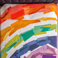 Tin Can Telephone Bed Cover