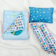 kids quilt bedding set with pillow and bolster  Zookeeper