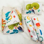  newborn infant bedding set with quilt and bolster Zookeeper