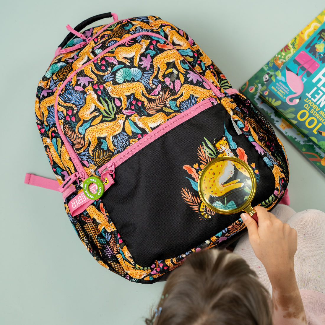 Forest Is My Playground Large Backpack