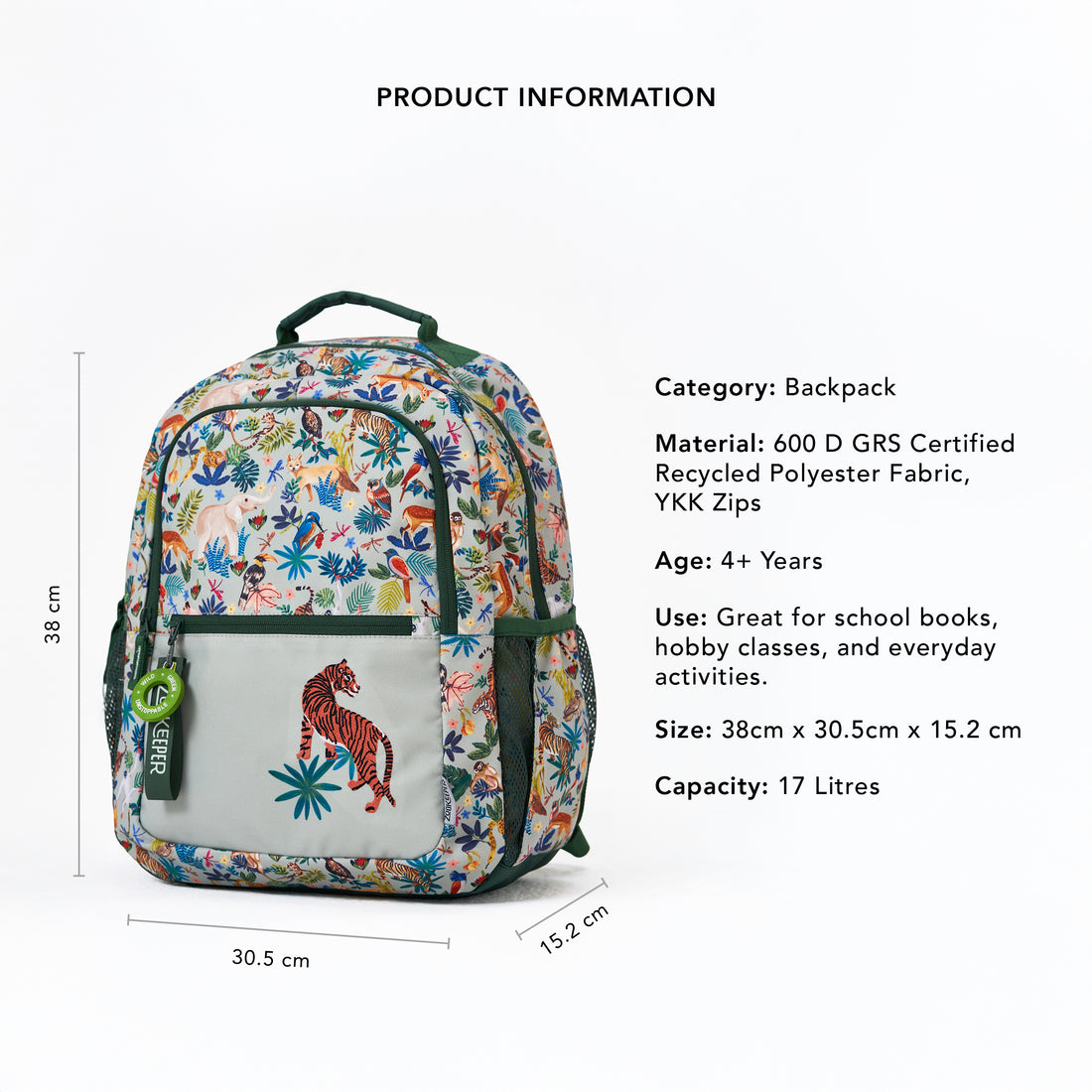 A Canopy in Kanha Backpack Medium