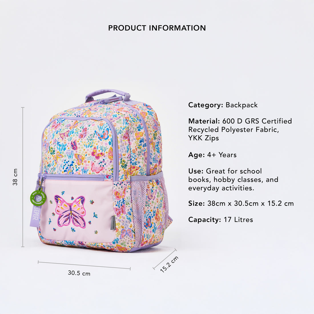 Cocoon for a Fairy Backpack Medium
