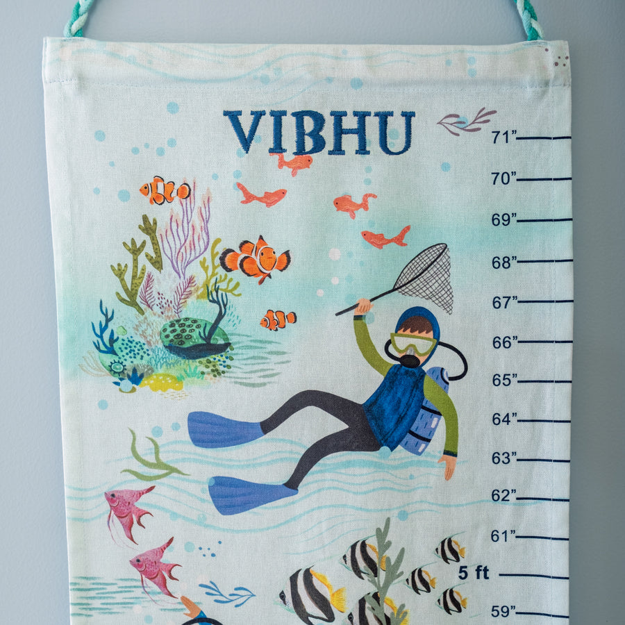 The Divers Height Chart