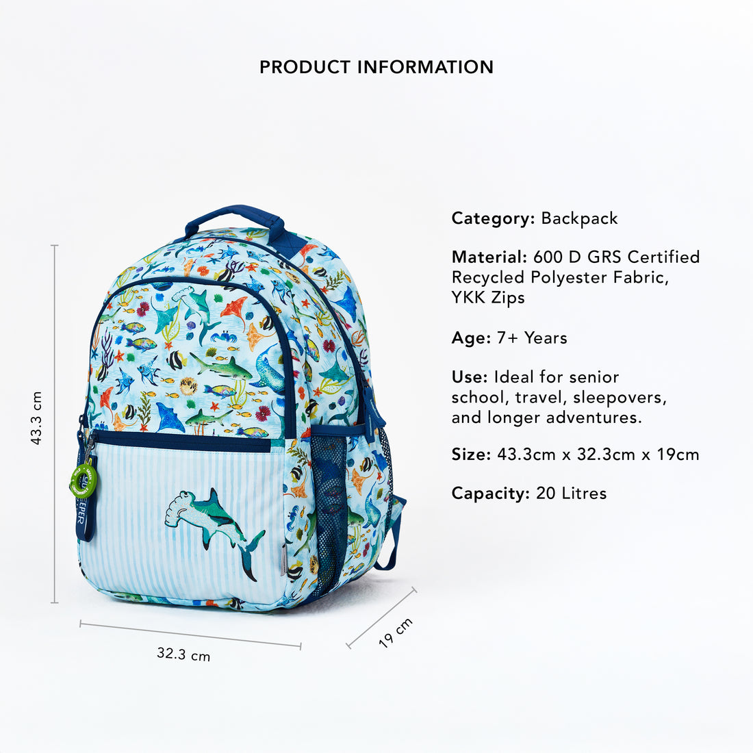 Emerald Cove Backpack Large
