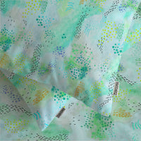 Blue Ripples Bedsheet and Sham set